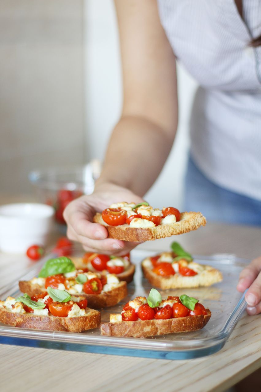 Les délicieuses bruschettas ANTI-GASPI