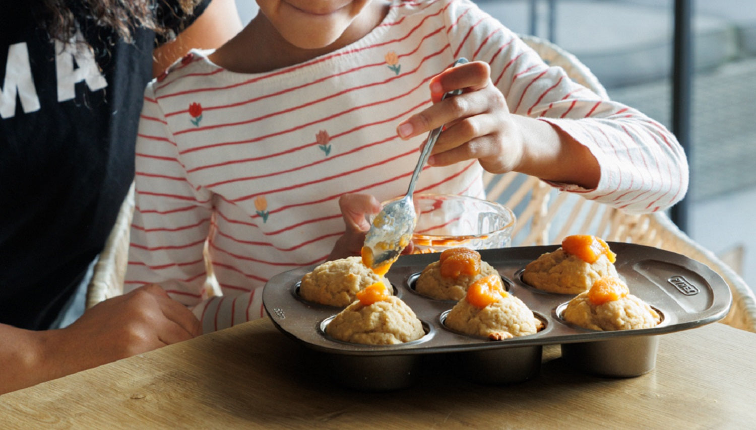 Muffins anti-gaspi à la compote