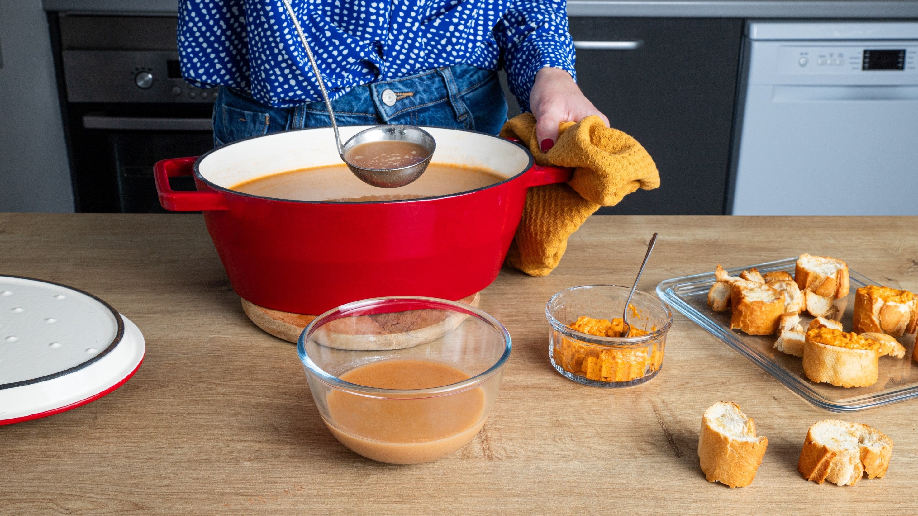 La succulente soupe de poissons zéro déchet