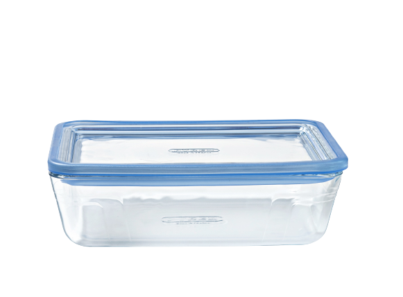 Zero Plastic - 100% glass rectangular storage box