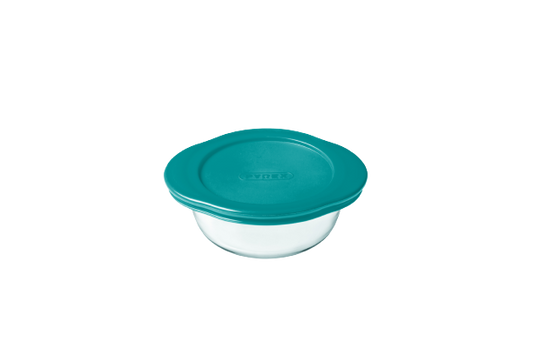 Round glass dish with lid - Cook & Store