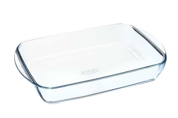 Rectangular glass baking dish - special for lasagne