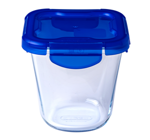 Cook&Go - "Pasta Box" glass storage box with watertight lid 12x12cm