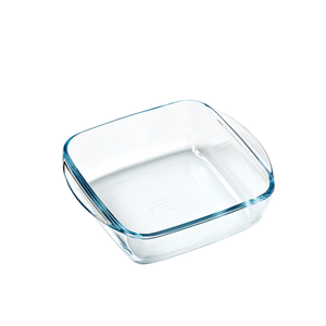 Caja de cristal de base cuadrada - Compatible con air fryer*.