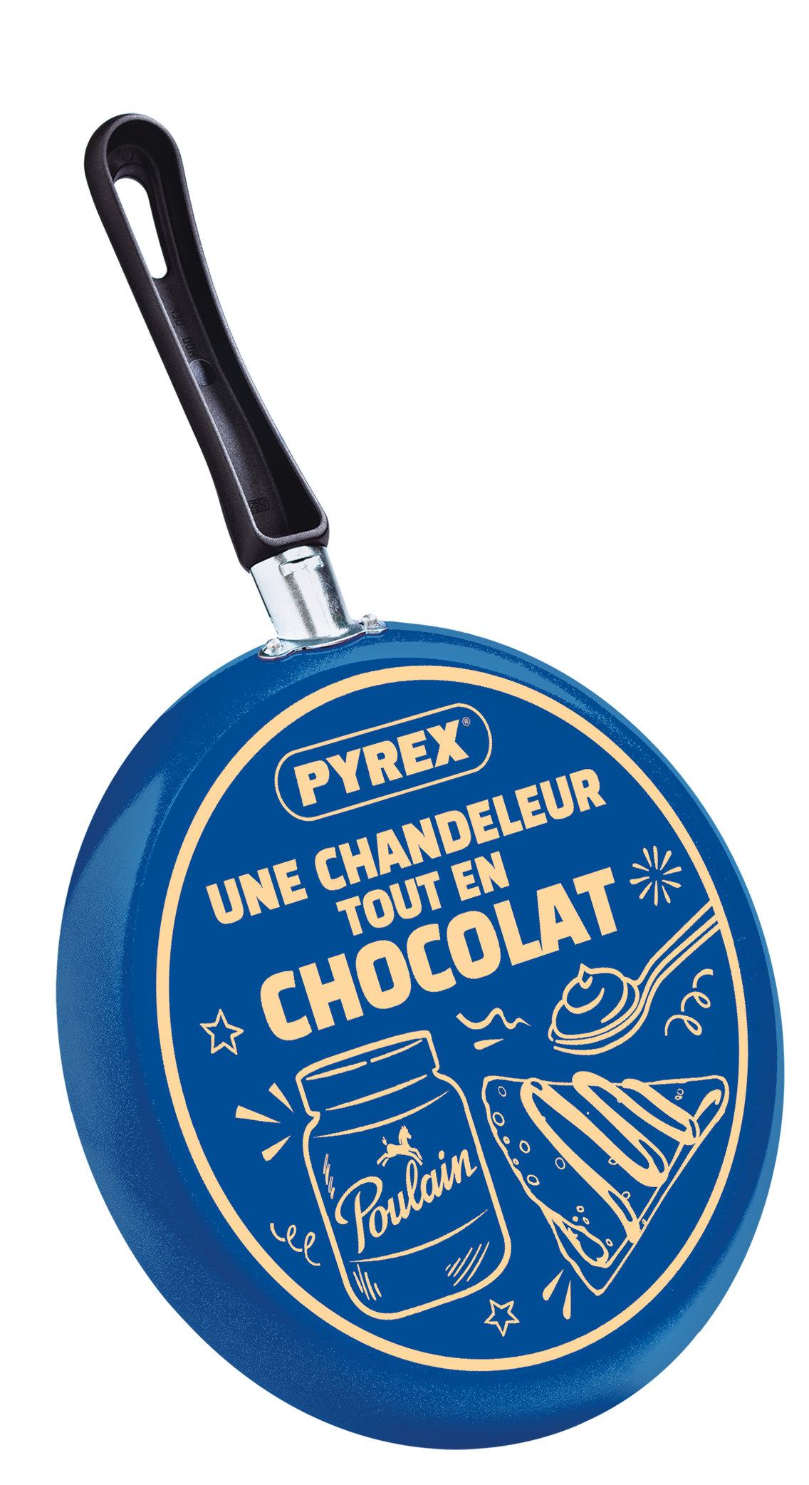 [Limited Edition 2024] Chandeleur crêpe maker, alle branders behalve inductie - Feestelijk