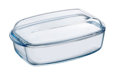 Cocotte rectangulaire en verre grand format - Gamme SlowCook