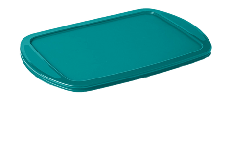 Cook&Store - Tapa rectangular de repuesto verde pavo real