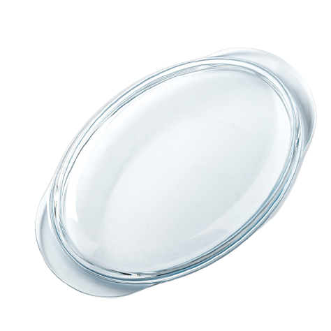 Replacement lid - large oval glass casserole dish