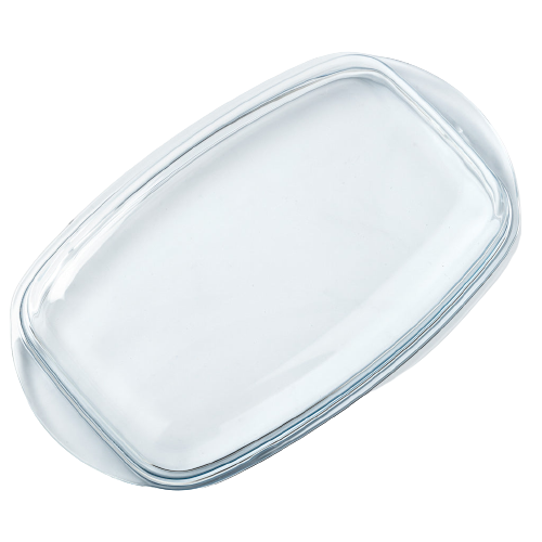 Rectangular glass Cocotte replacement lid