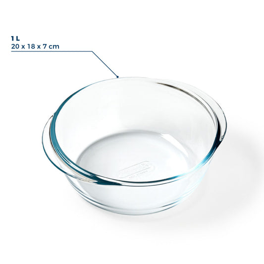 Ronde glazen braadpan - Cook & Heat compatibel