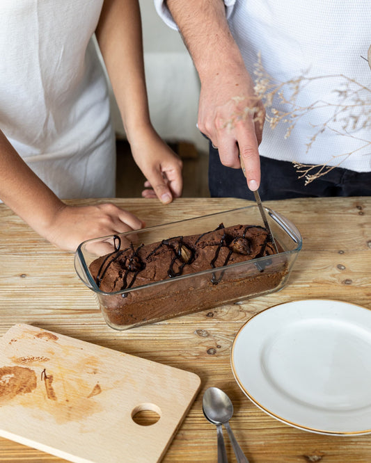 Cakeform aus Glas