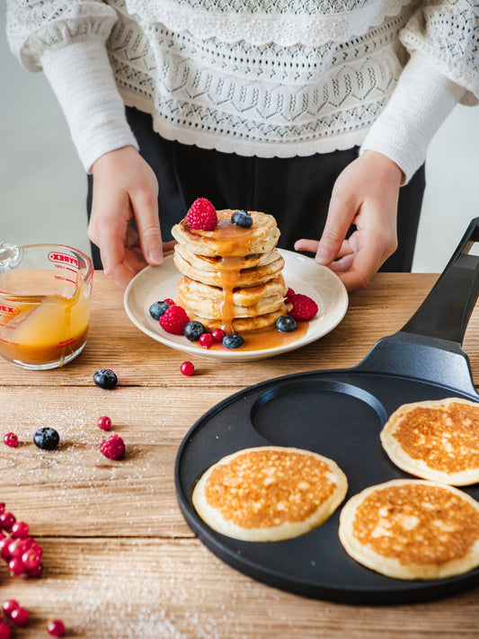 Pfanne für 4 Pancakes für alle Herdarten, darunter Induktion Ø 26 cm