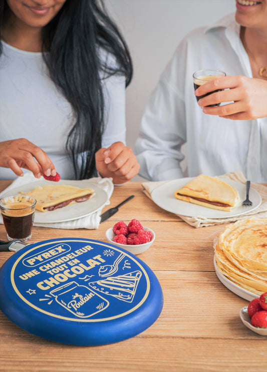 [Limited Edition 2024] Chandeleur crêpe maker, alle branders behalve inductie - Feestelijk