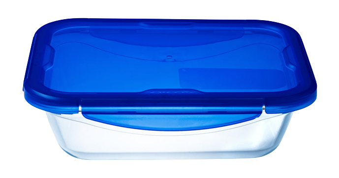 Cook&Go - Rectangular watertight glass storage box